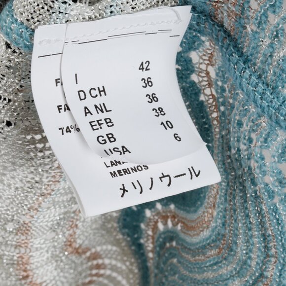 Missoni Multi Colour Knit Mini Skirt - Picture 8 of 10